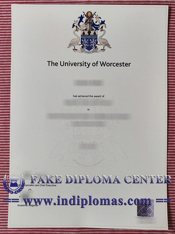 University of Worcester fake degree